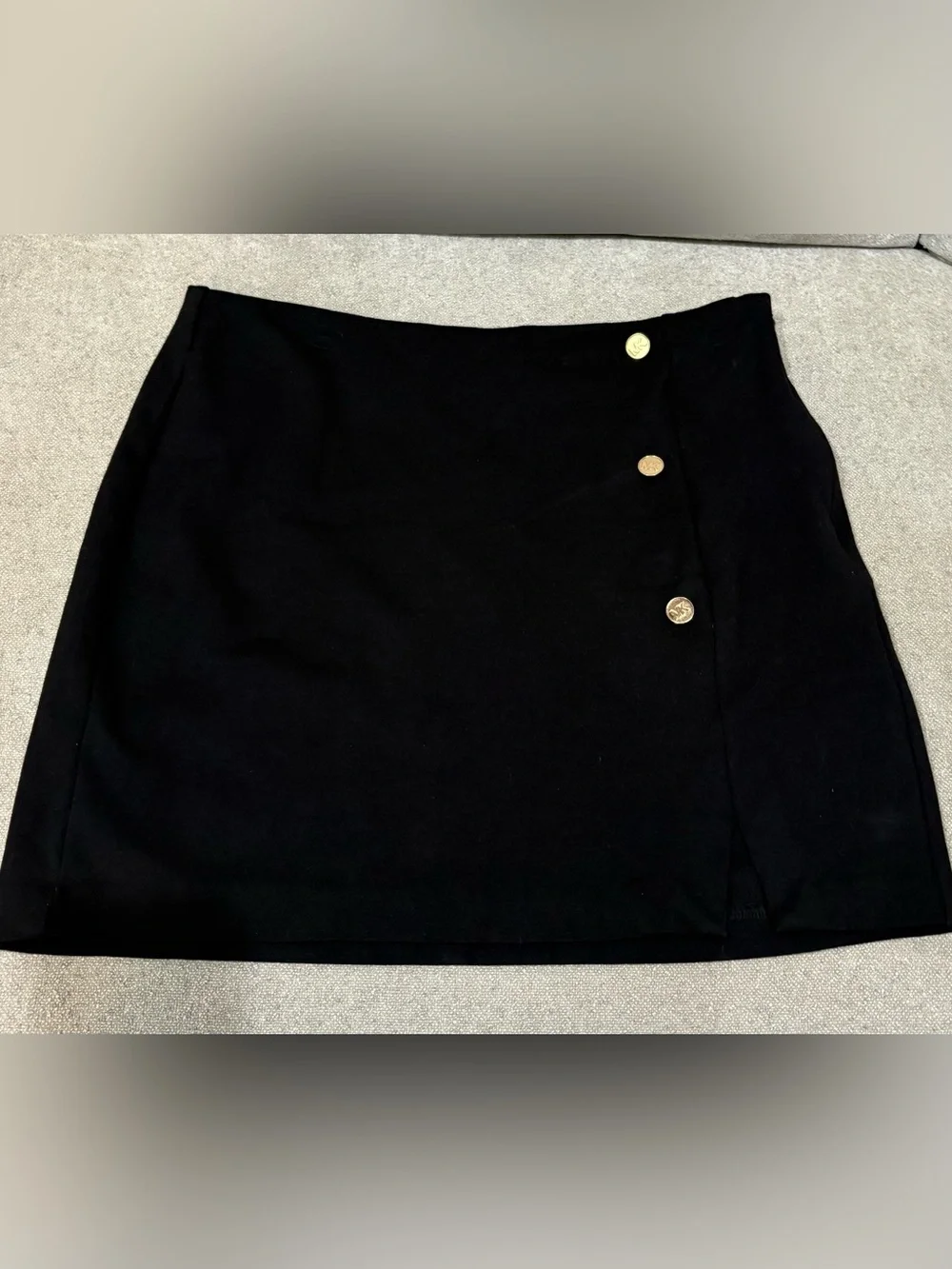 Mini Michael Kors Black Garment with Gold Label Detail